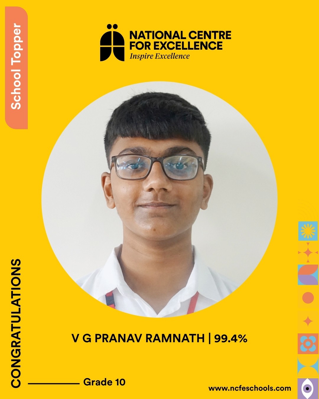 national centre for excellence - schools in bangalore - student achievement