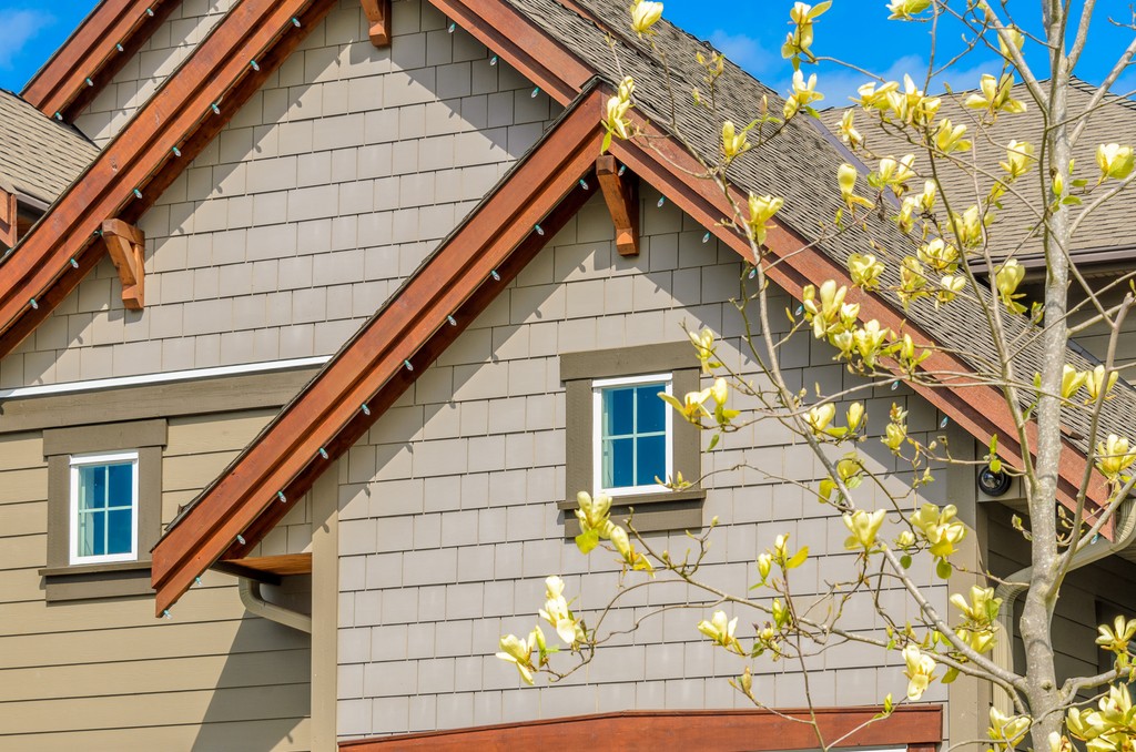 installed siding