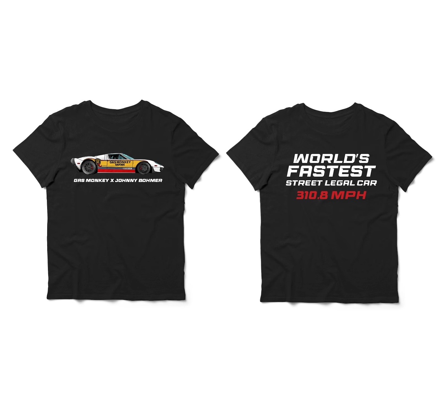 Gas Monkey Garage Badd GT Illustration Design Mockup