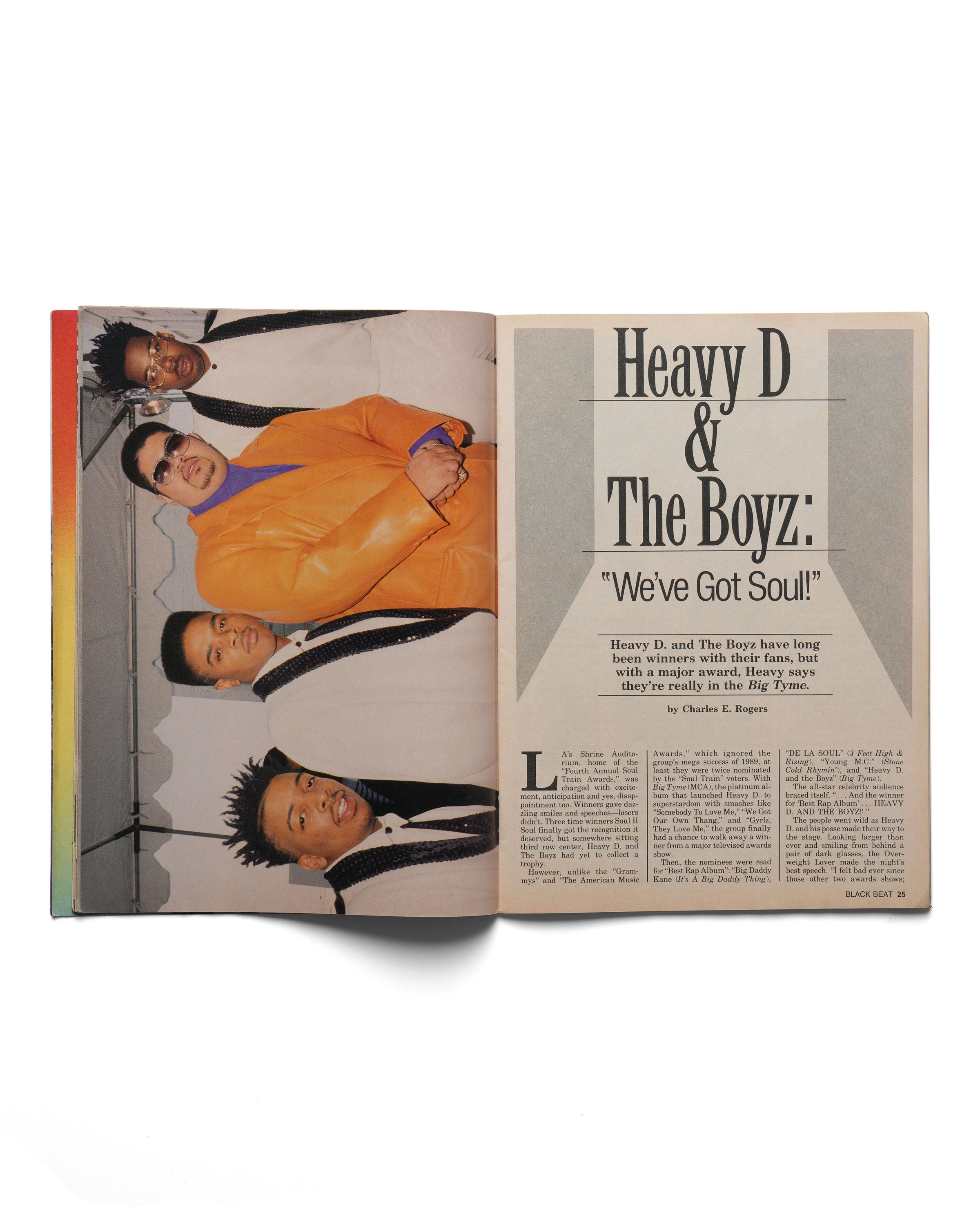 Black Beat - August 1990 - Insert
