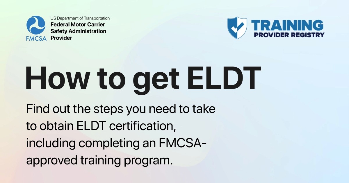 How to Get Eldt Certified  