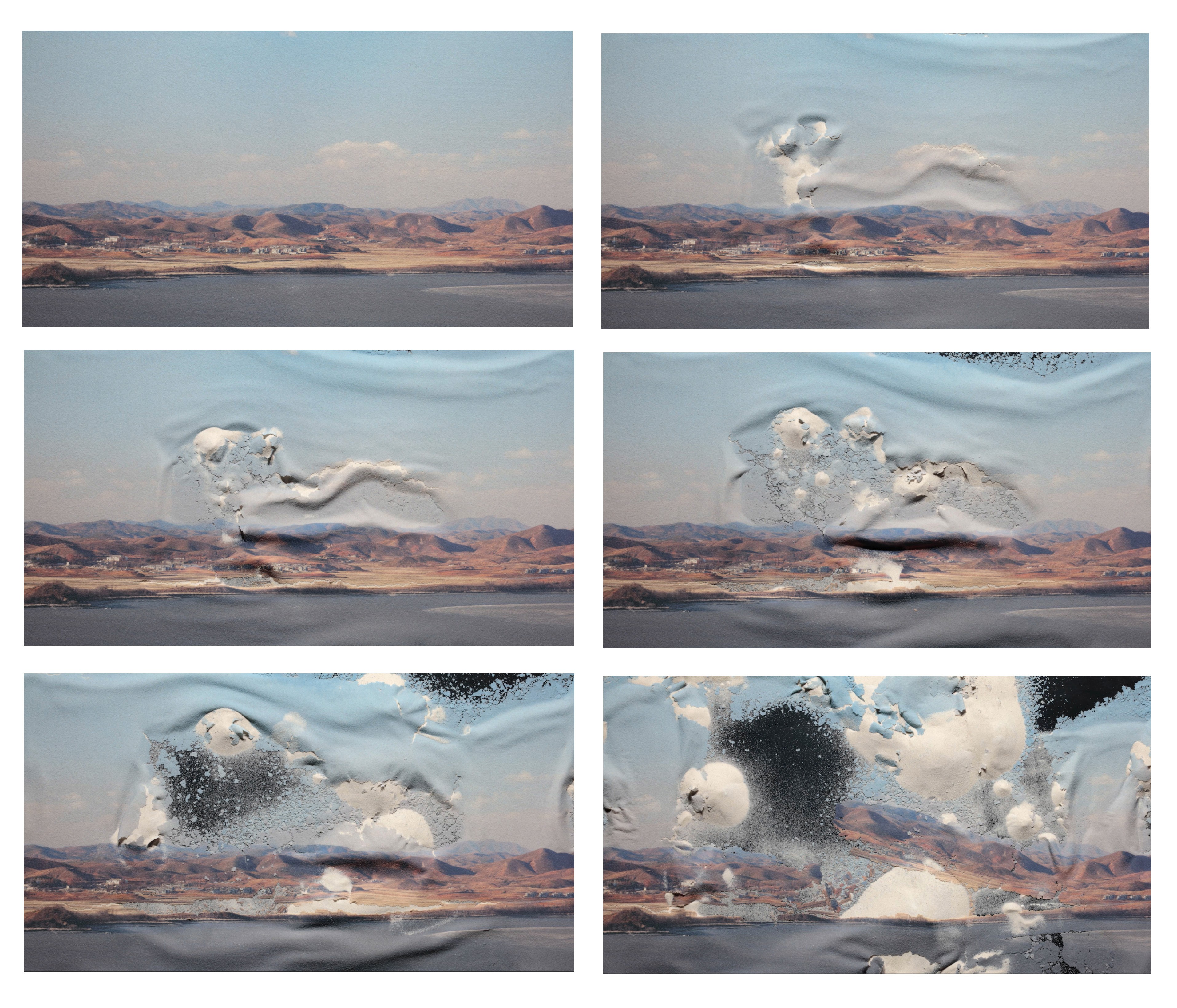 Humble Cottage (험블 코티지), 2023–2025  Single-channel, 4K video, sound, black and white / 싱글 채널, 4K 비디오, 사운드, 흑백  Edition 2/5 + 2 AP / 에디션 2/5 + AP 2점  Duration: 5:37 / 러닝타임: 5분 37초