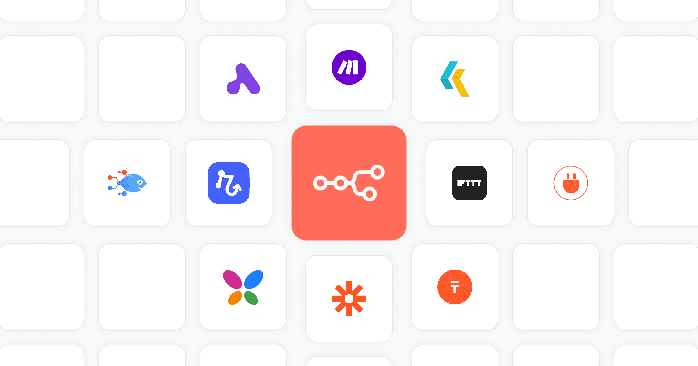 Icons of recommended tools