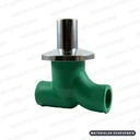 Llave de paso bronce y poliamida 20 mm