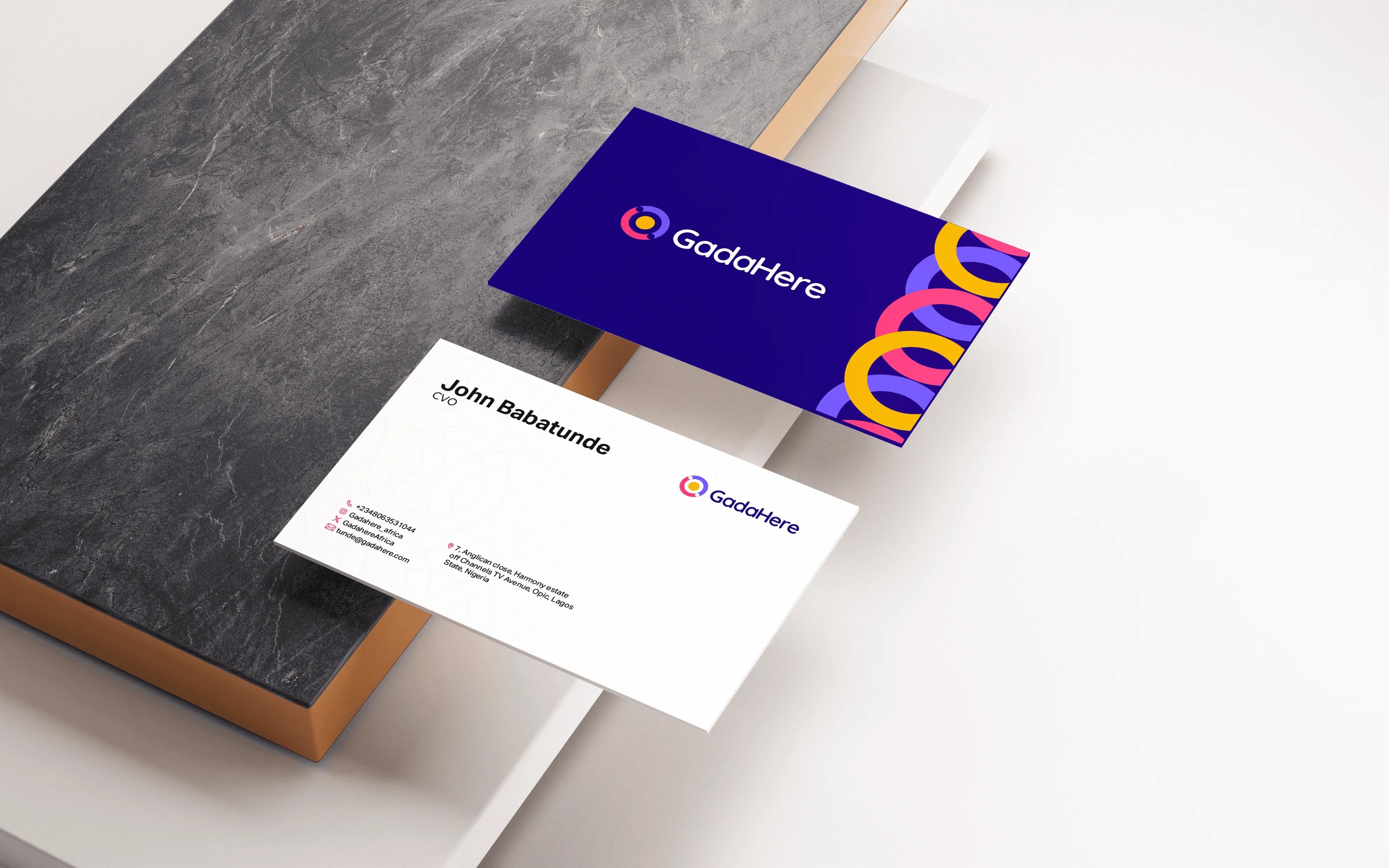 Brand and visual identity project mockup by Kent Graphics.