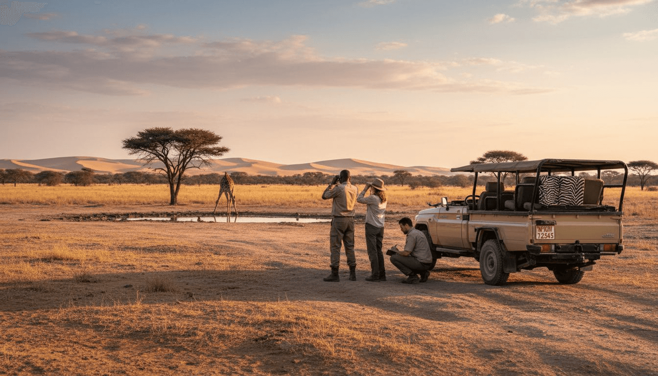 Luxury and classic safari group in Namibia