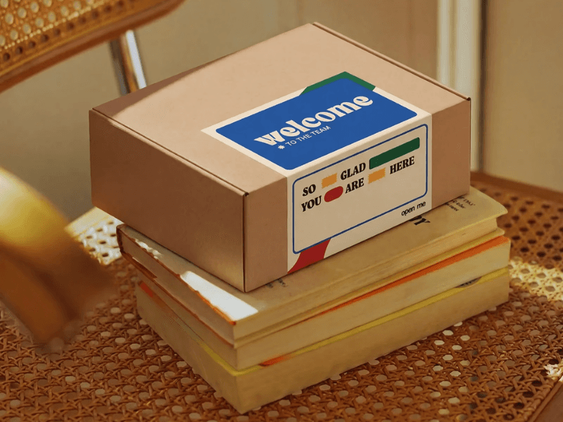 Sticker for Plain Box