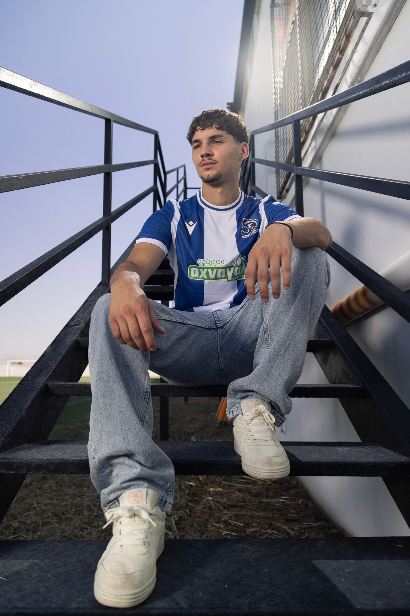 Football Portrait of a local football team in Cyprus- Ethnikos Achnas 2024