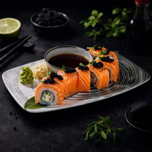 orange flower with black background