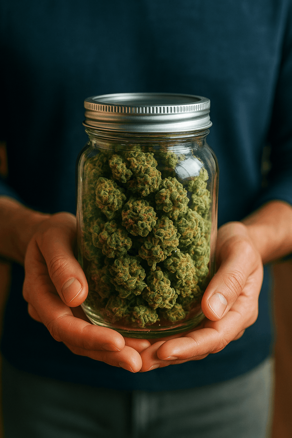 a man holding a cigarette in his right hand