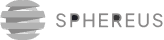 Spherus logo, representing a company that produces screws, characterized by a sleek design and distinctive lettering.