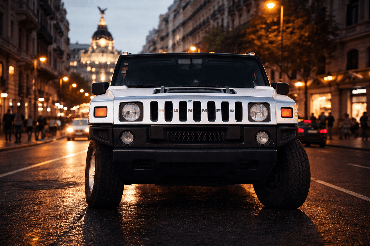 Hummer Blanca