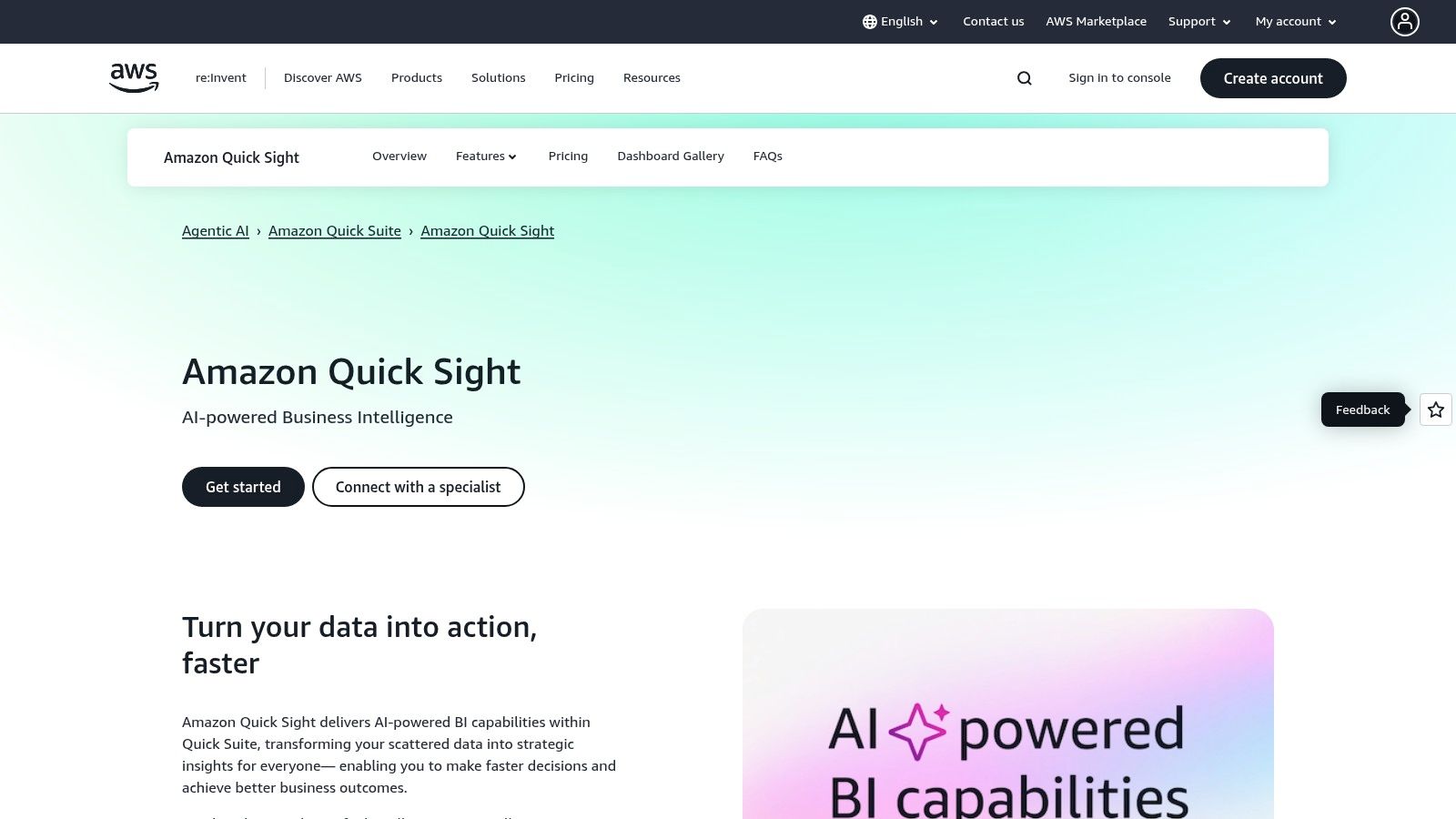 Amazon QuickSight