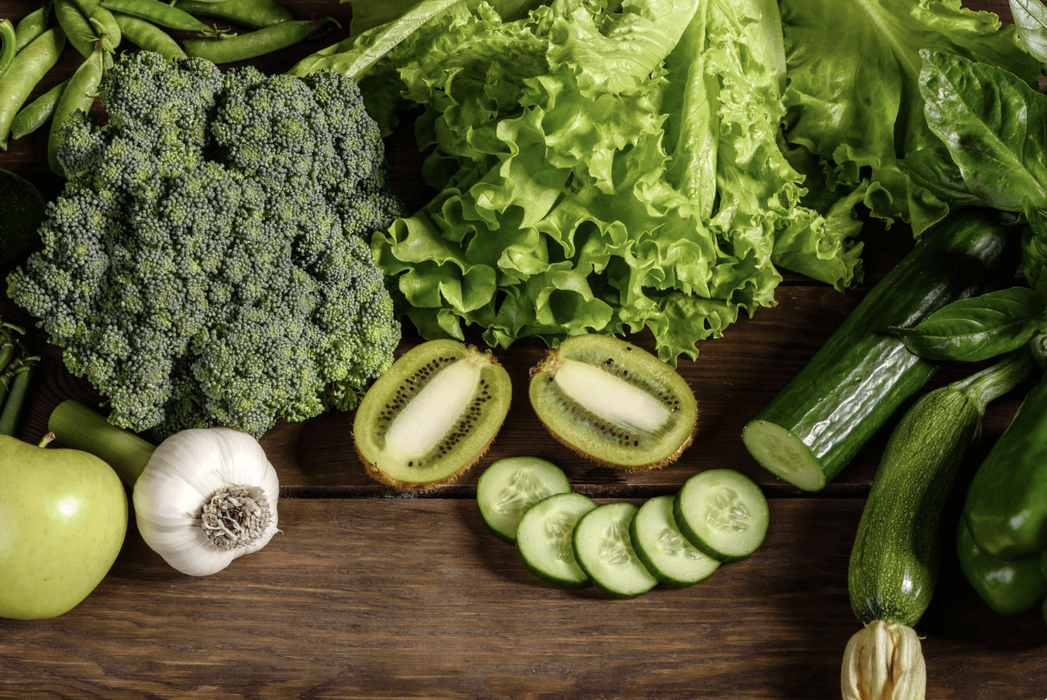 green vegetables in a farm