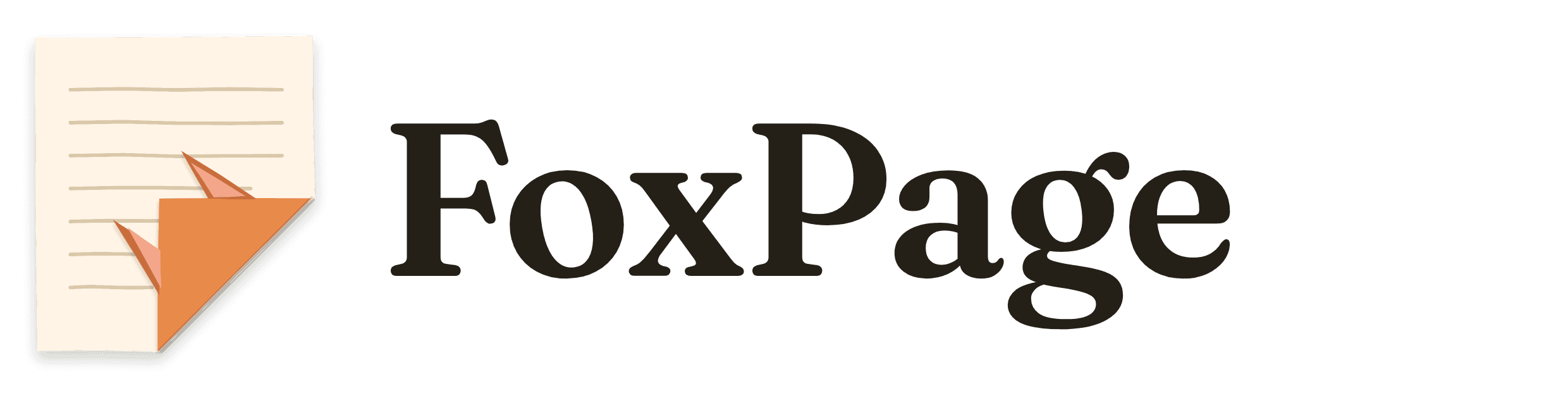 FoxPage logo