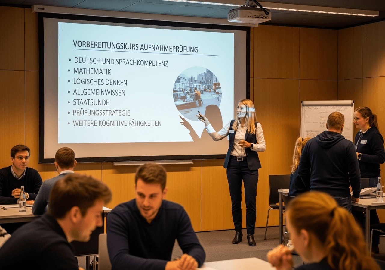 Vorbereitung auf die Aufnahmeprüfung der Polizeischule