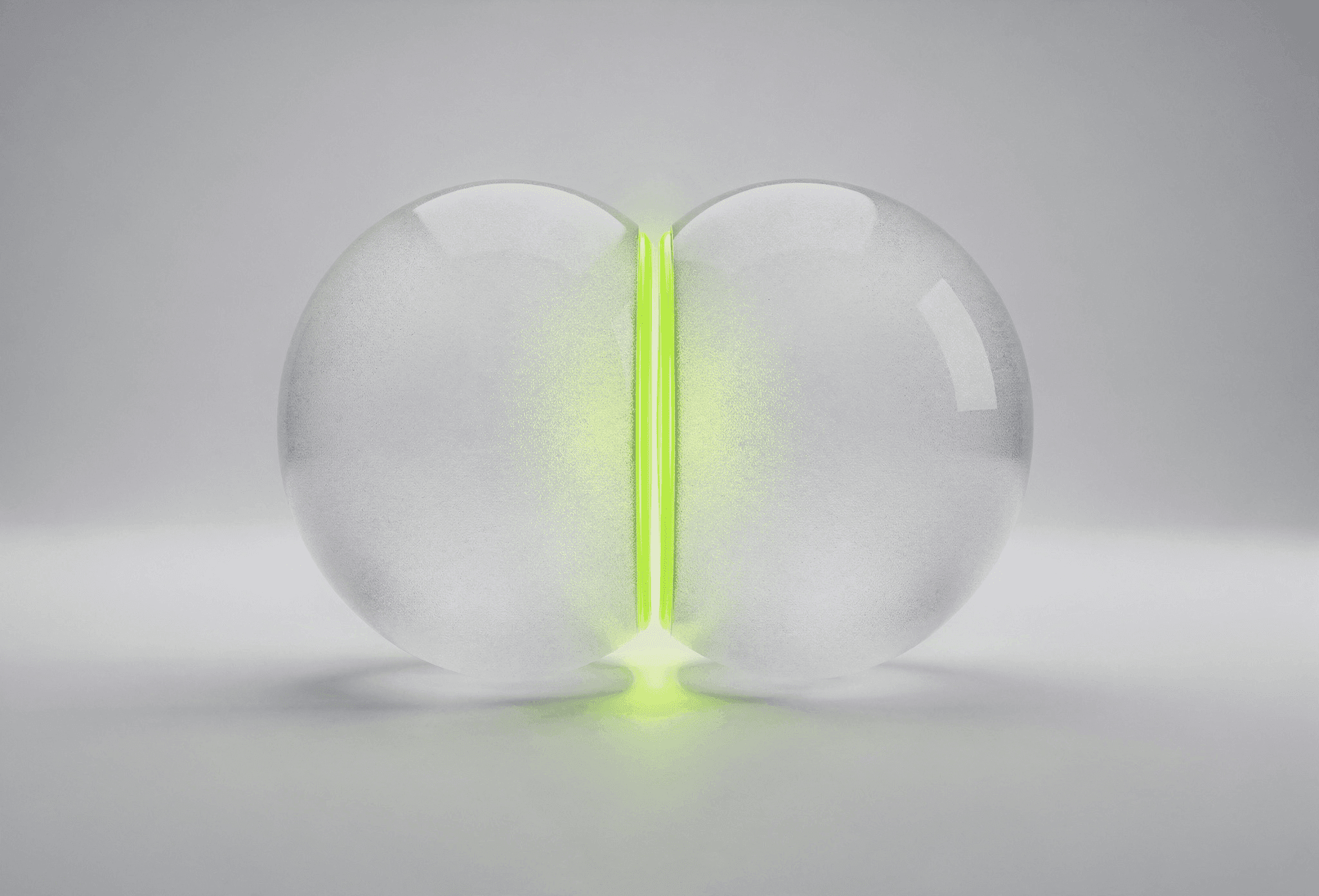 Unified fiat and crypto balance visualization showing two financial systems merging into one onchain account