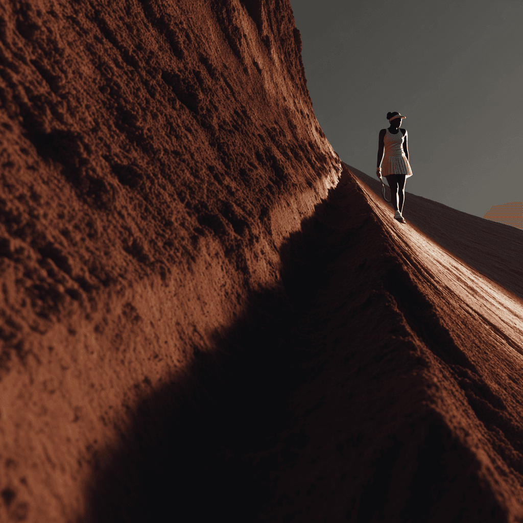 Clayscapes campaign key visual, Monumental scale manipulation, Luxury sport branding, AI Visual Director Portfolio, Engineered by Aventi