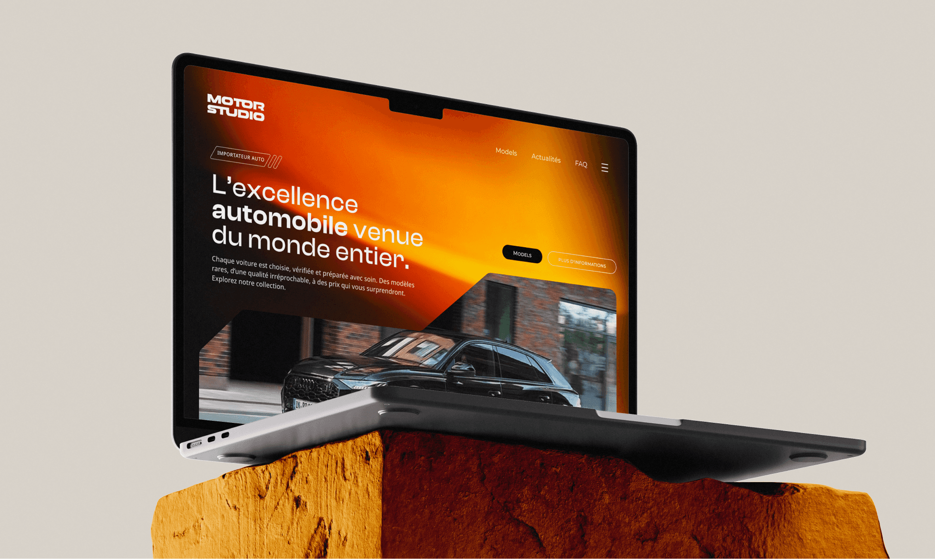 Presentation of work