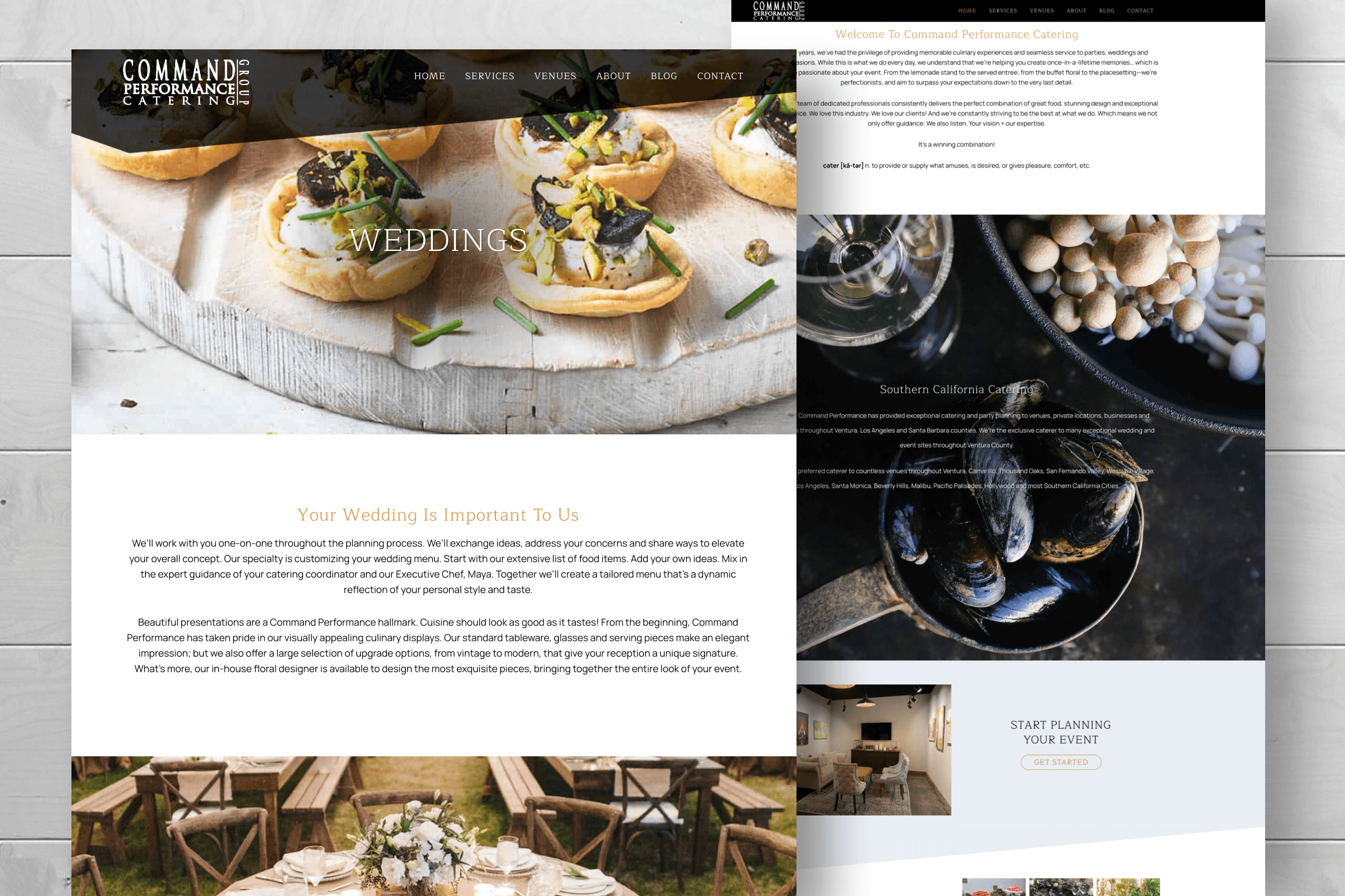 CP Catering Website
