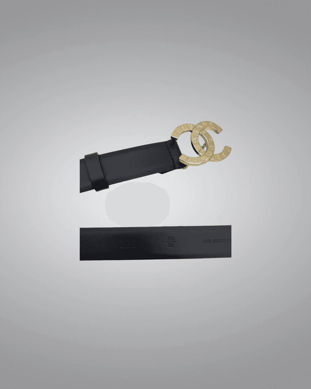 Chanel Belt in Black