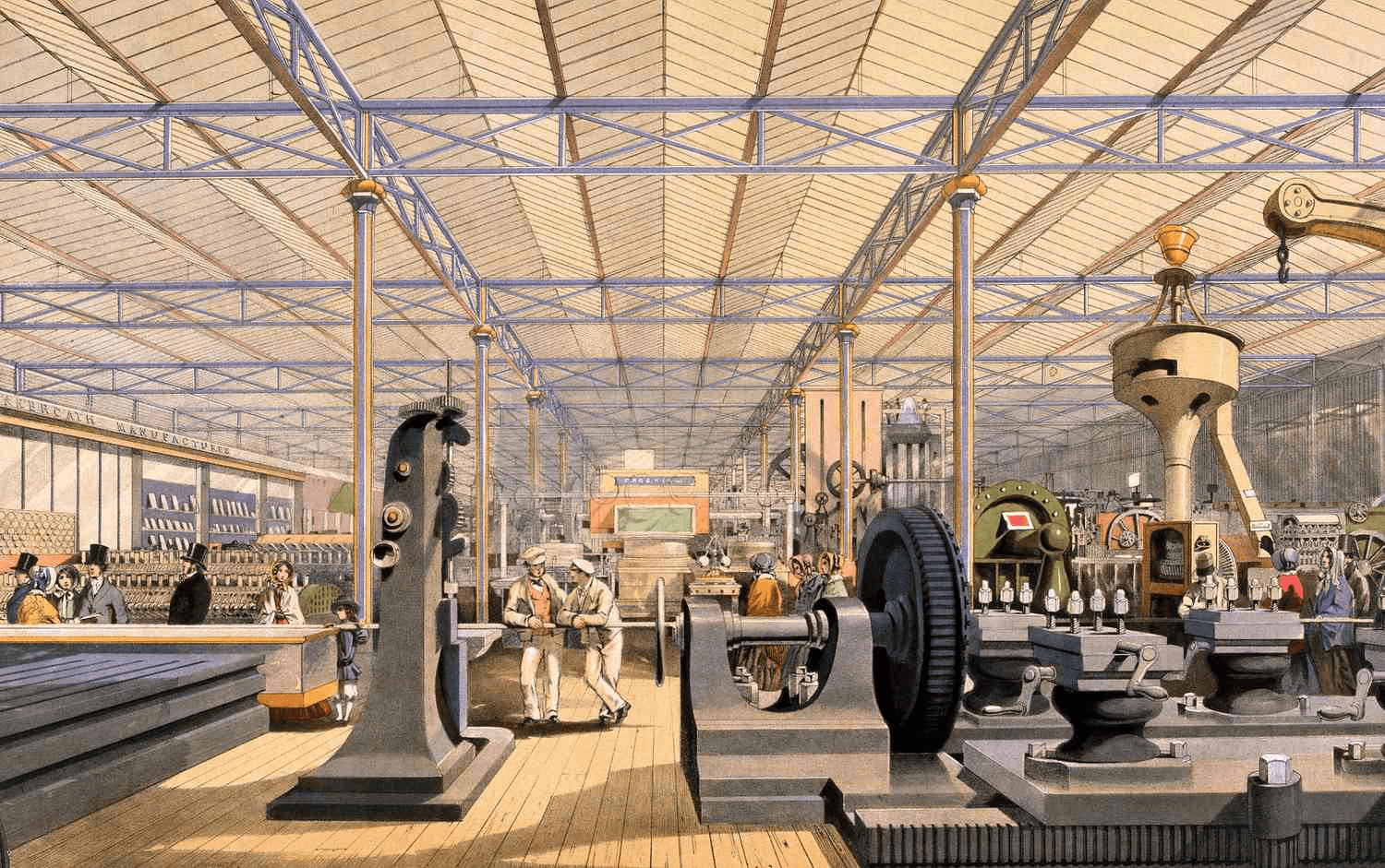 Great Exhibition in the Crystal Palace, London, 1851