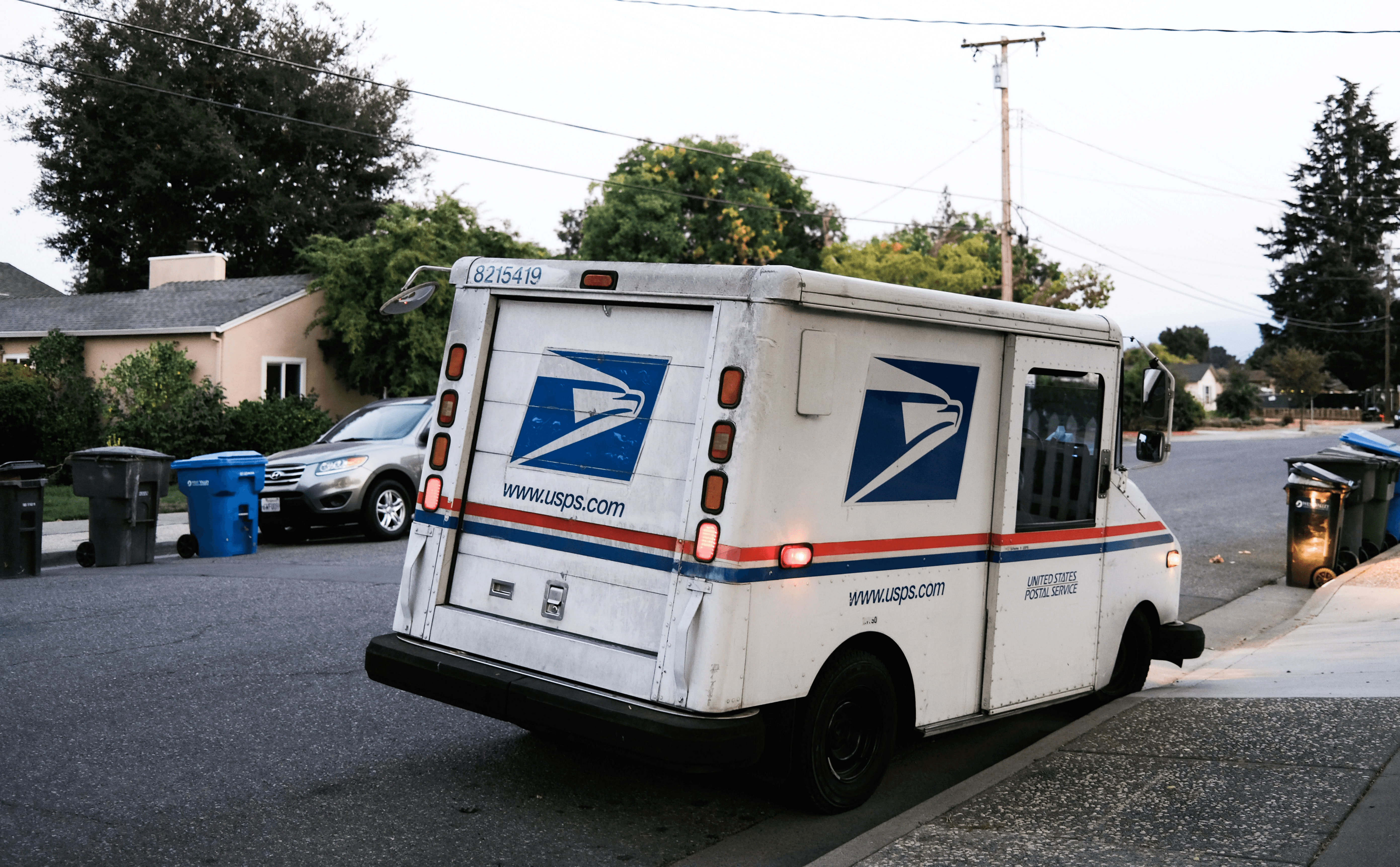 postal service van