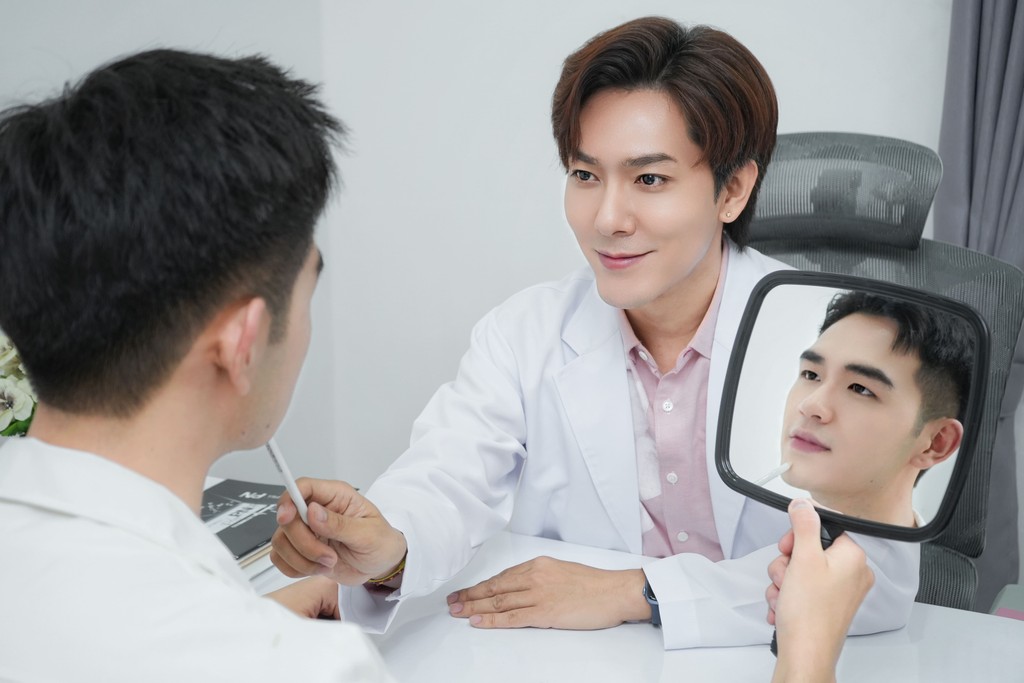 Dentist with his Patient