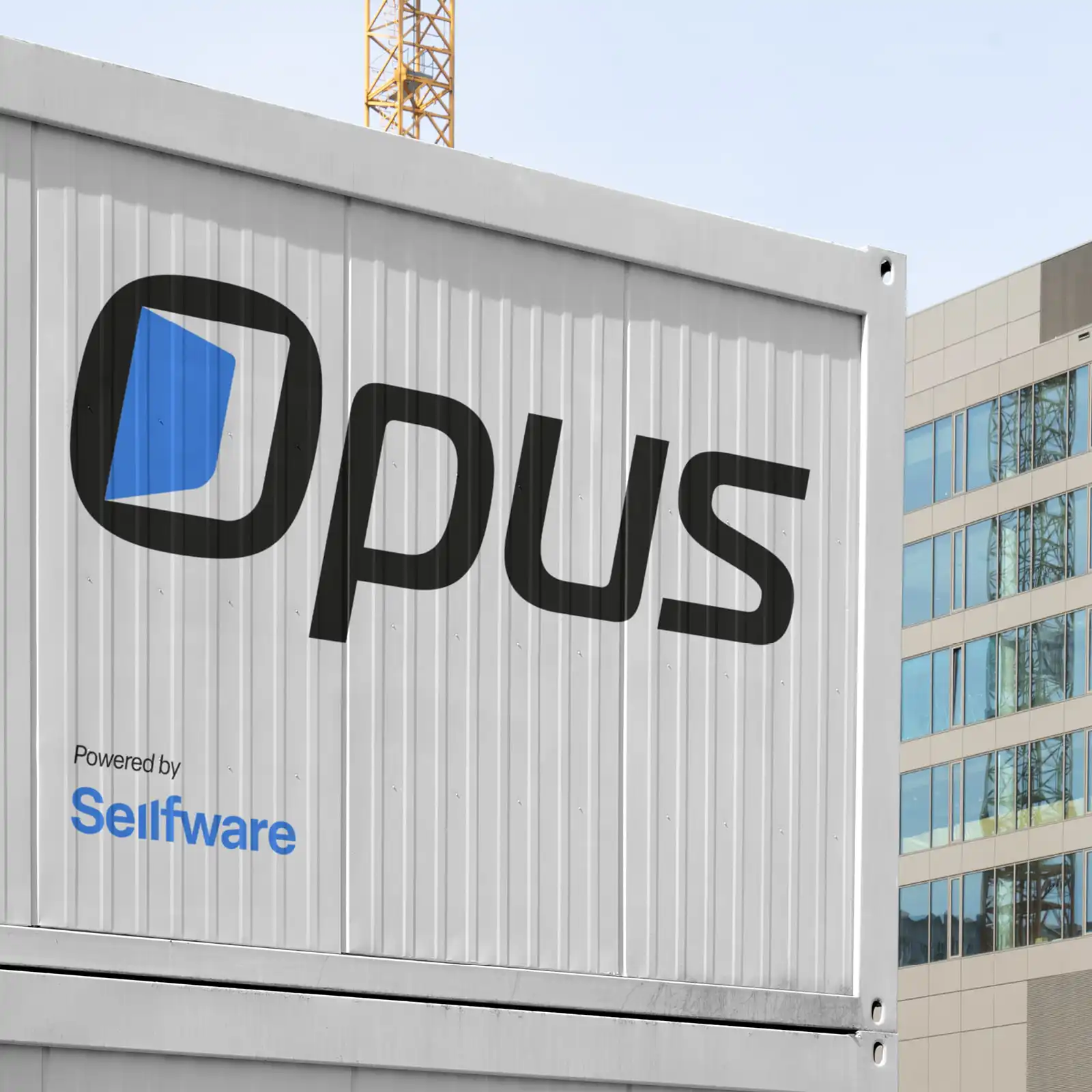 Opus staffless supply container on site