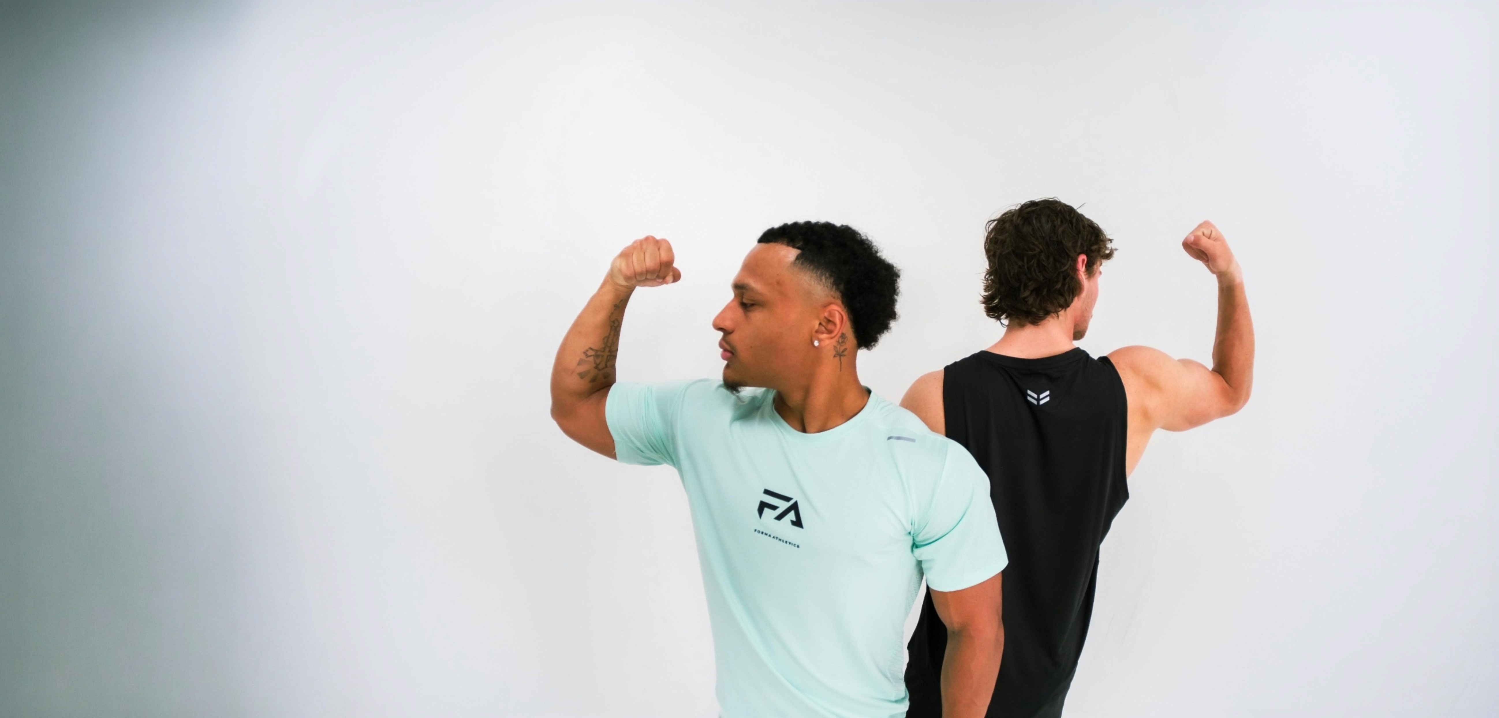 Image of 2 models wearing the Forma Athletics gym-wear