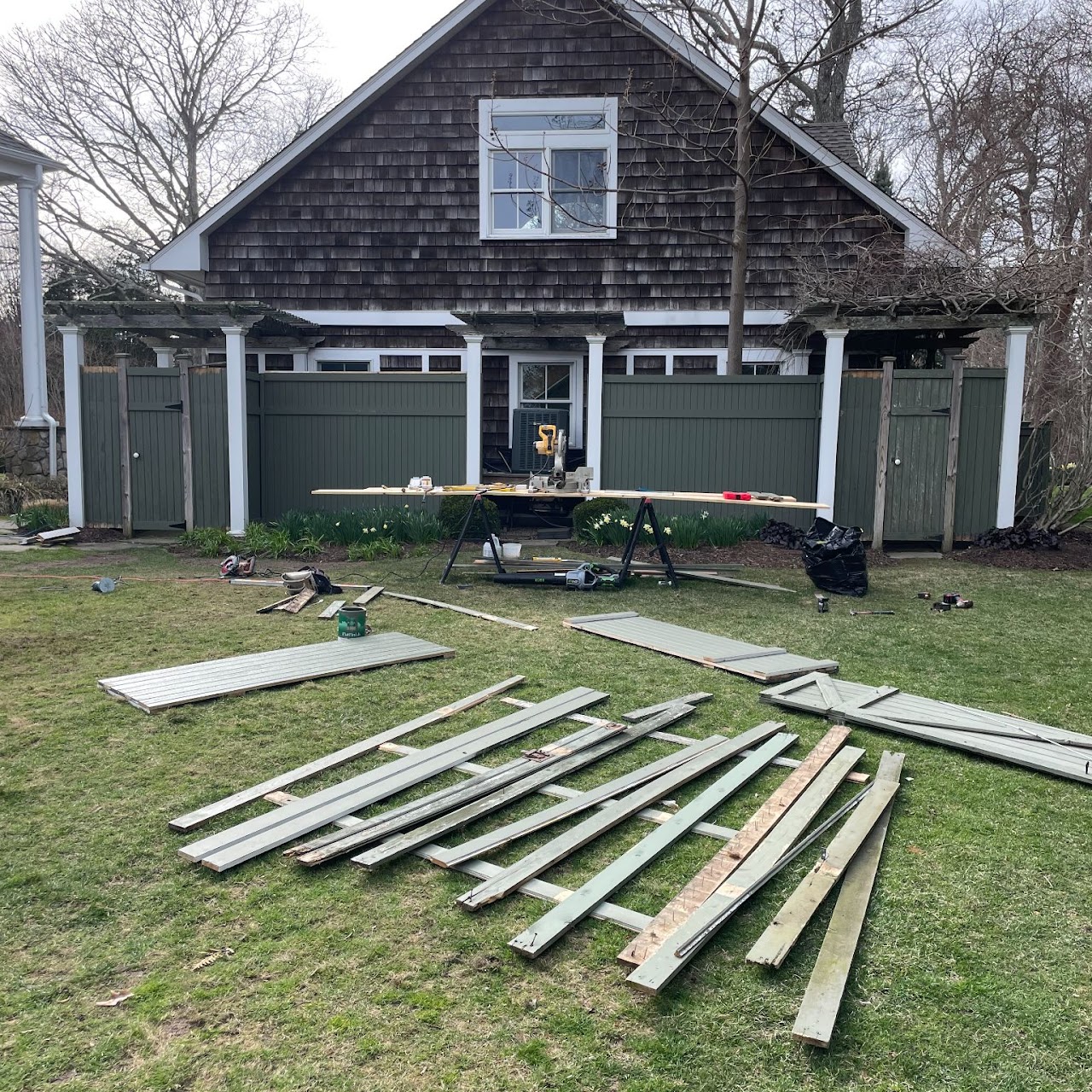 Finished home improvement project by Cary Home Improvement