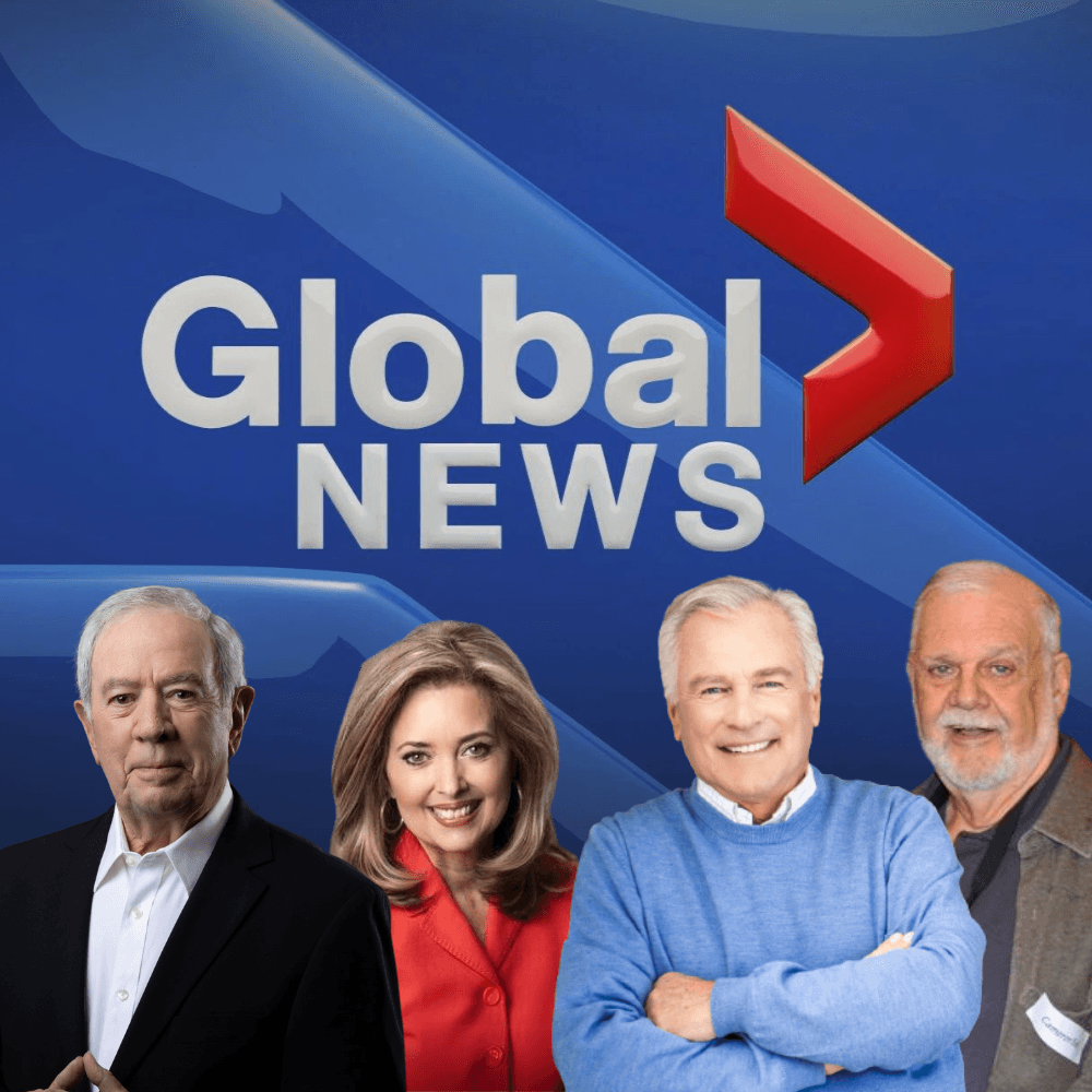 BCTV/Global News Hour reunion, tony parsons, pamela martin, cameron bell and wayne cox