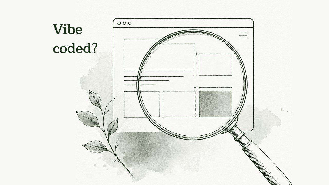 How to Spot a Vibe Coded Website