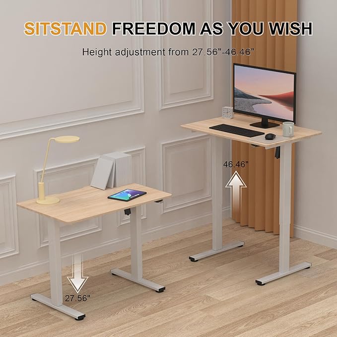 A perfect combination of sophistication and utility, the 36 inch standing desk fits any space.