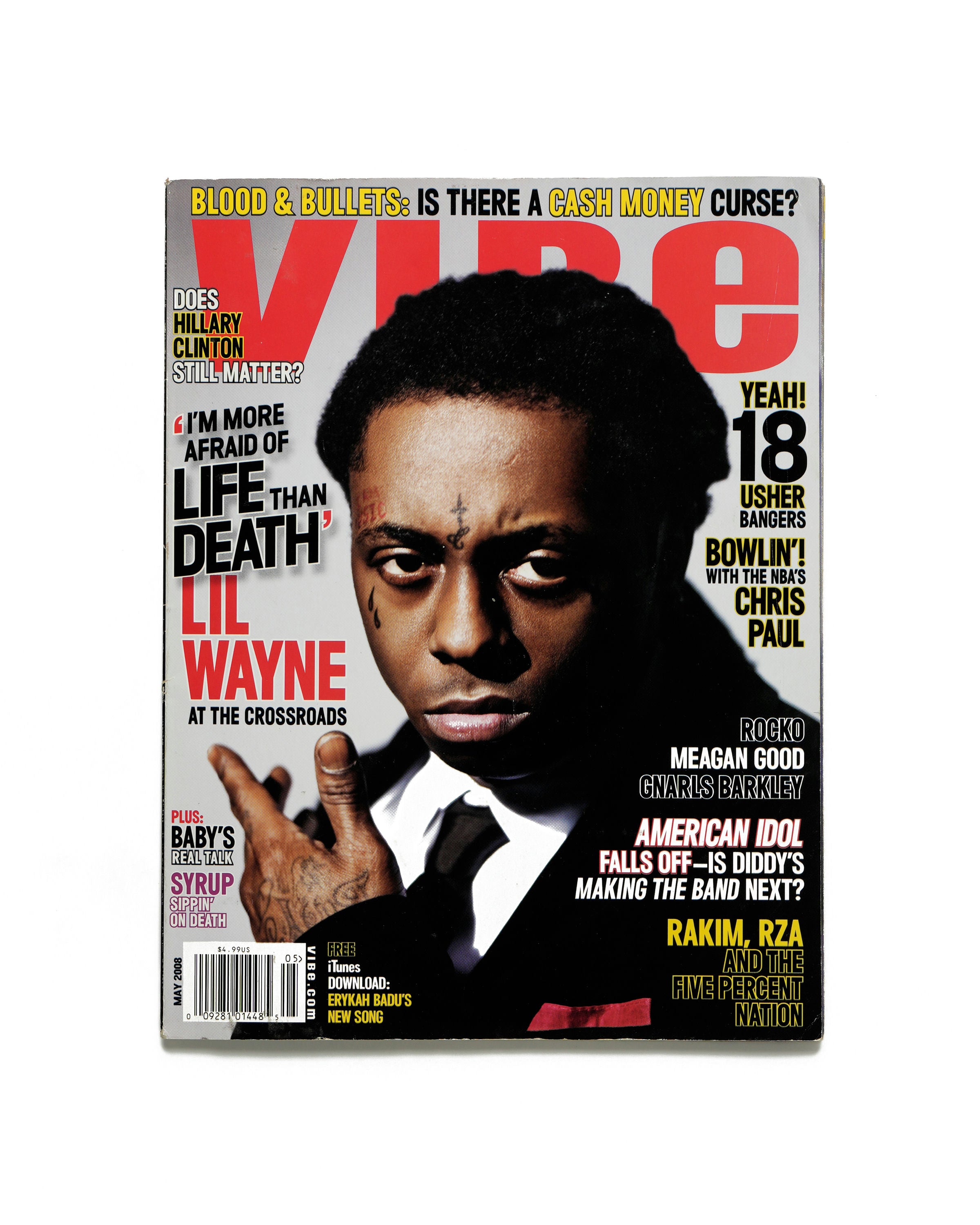VIBE - May 2008 - Front Cover