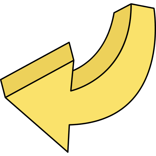 A cute 3D fuzzy black cat with large yellow eyes, soft fur texture, and an orange collar, standing on a pastel purple background.