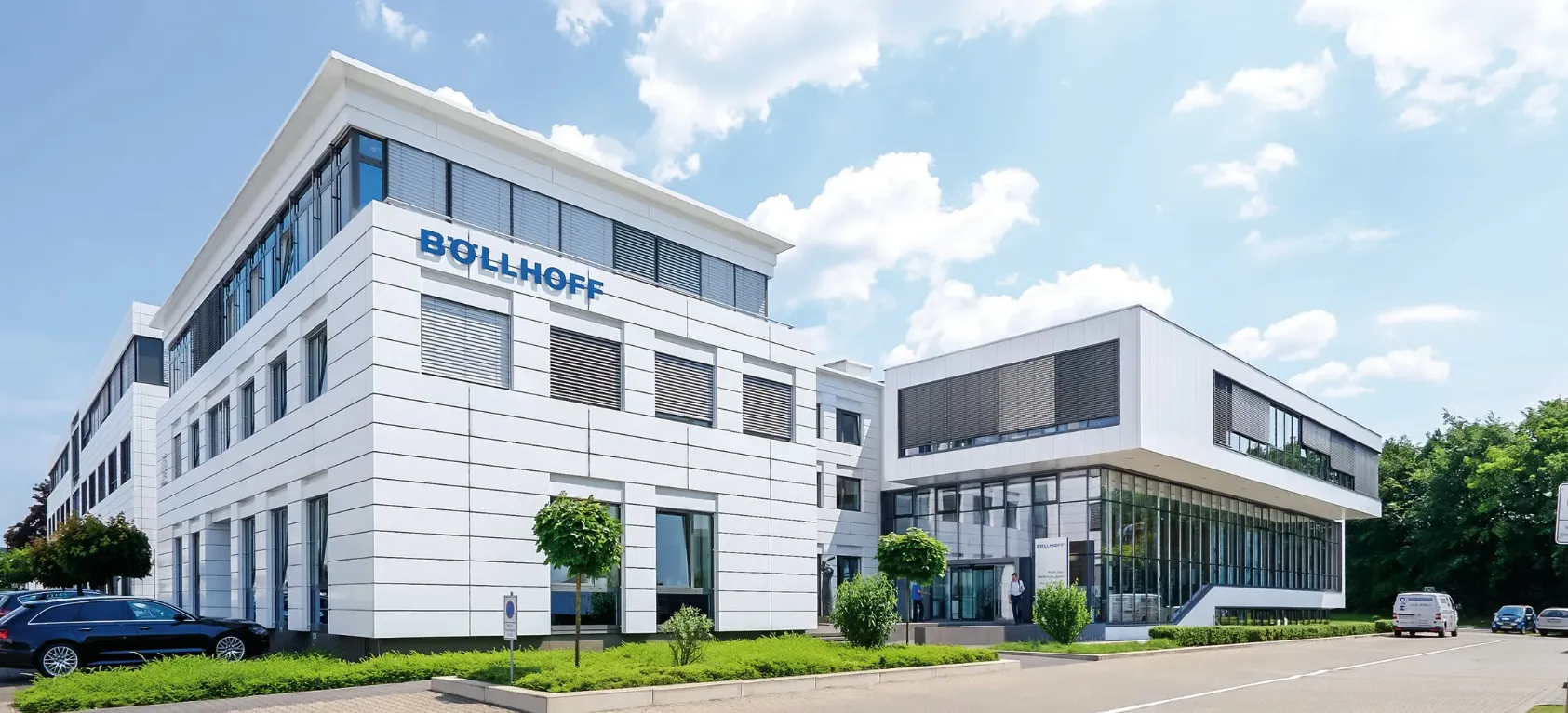 The Böllhoff office building in Bielefeld.