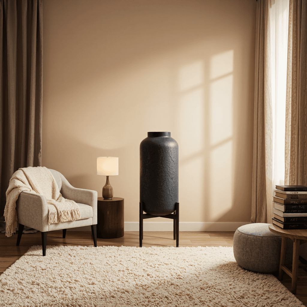 product photography of Home furniture item for showcasing decorative objects