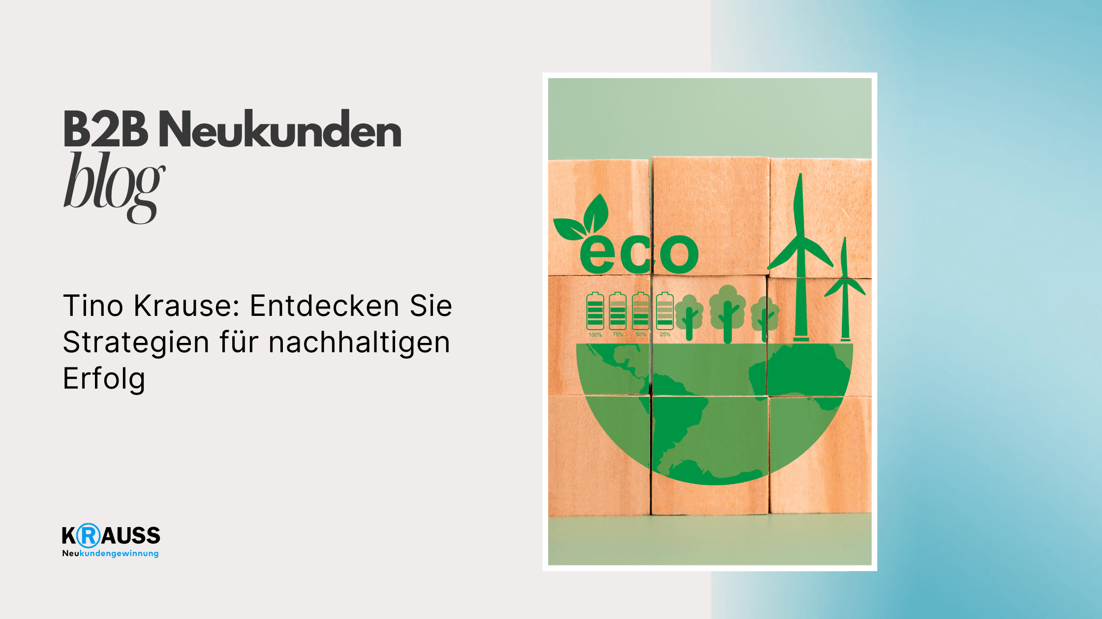 Tino Krause: Entdecken Sie Strategien für nachhaltigen Erfolg