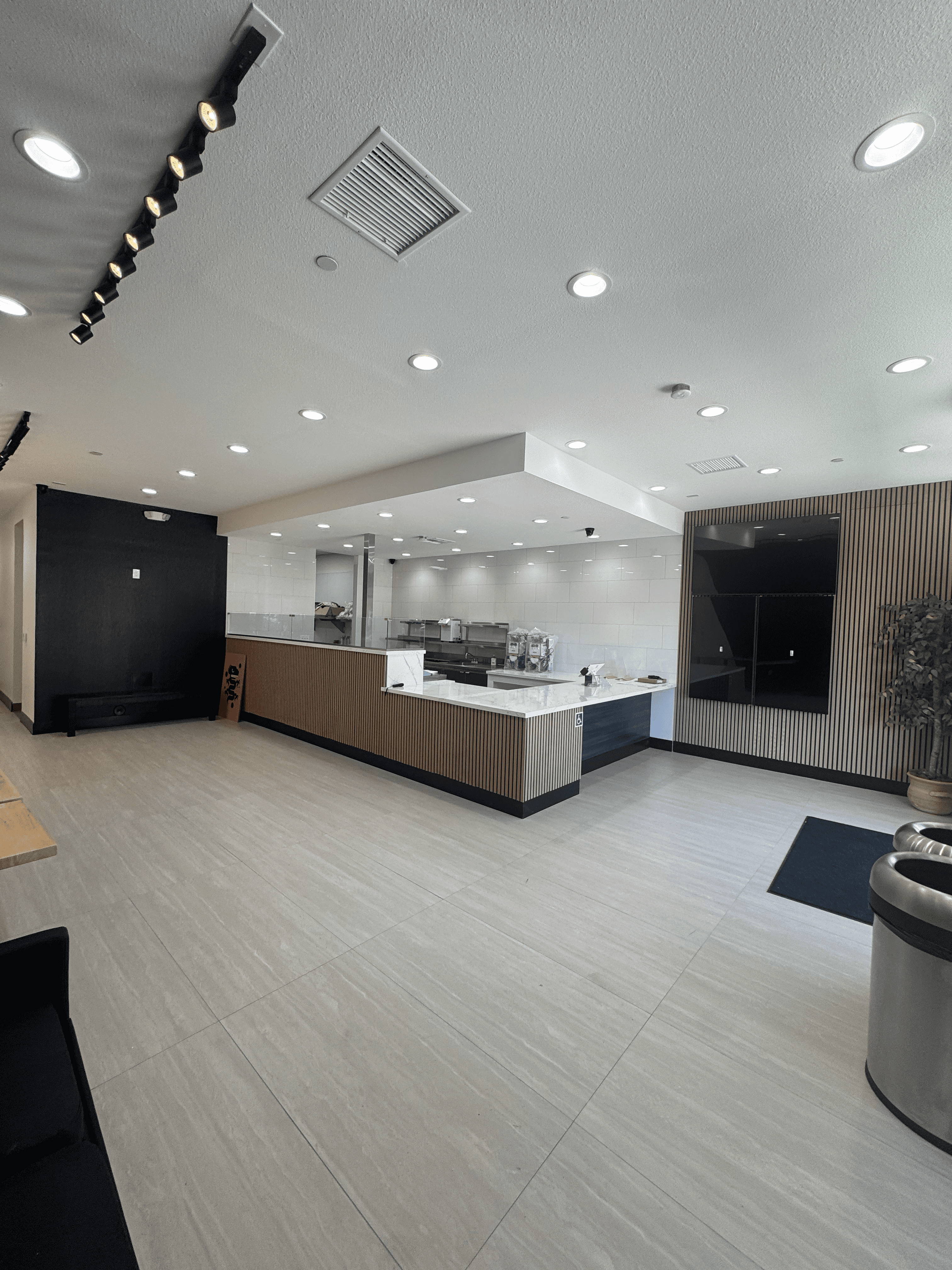 Karak Boba commercial interior build-out by THP Construction