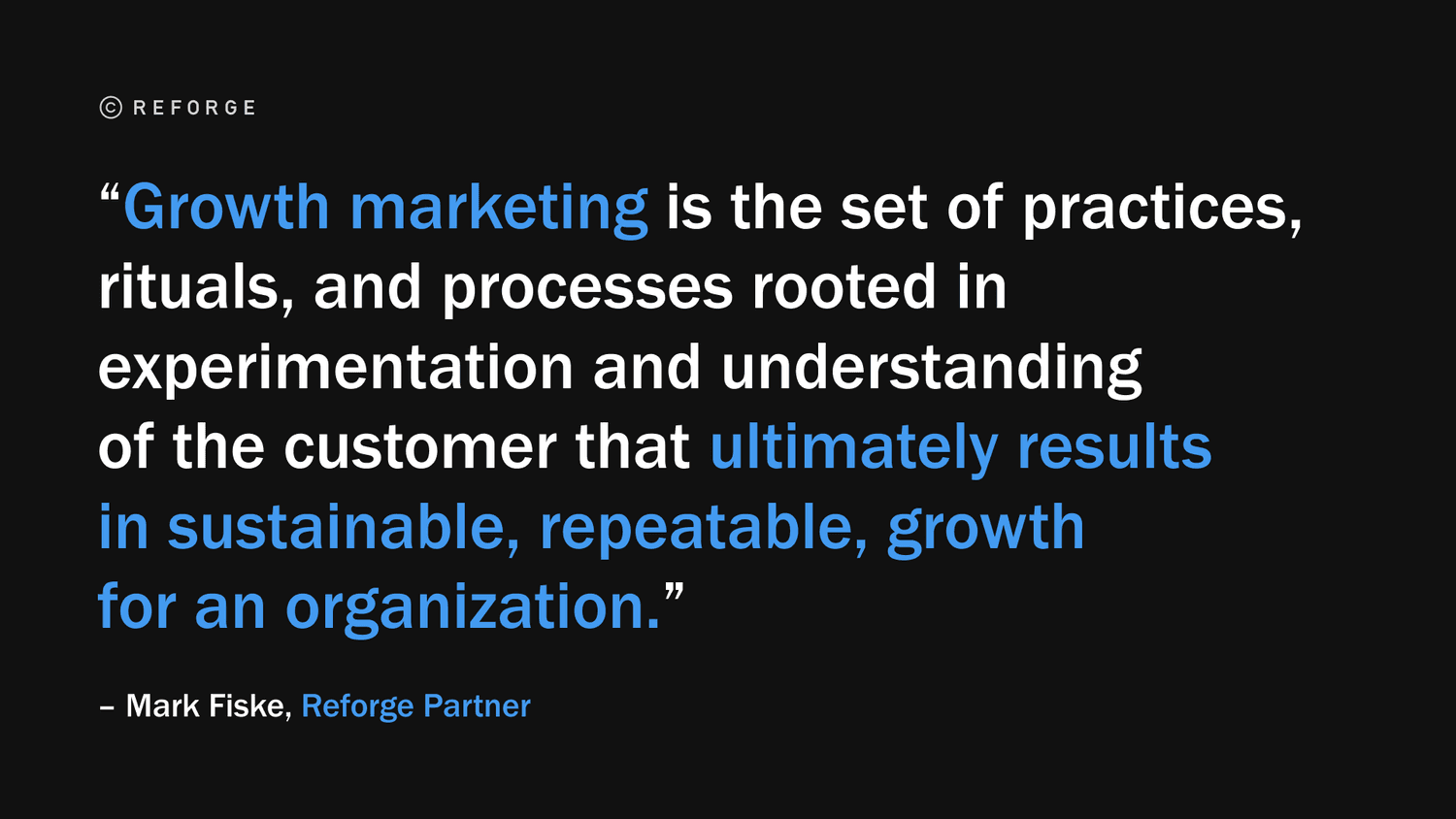What is Growth Marketing