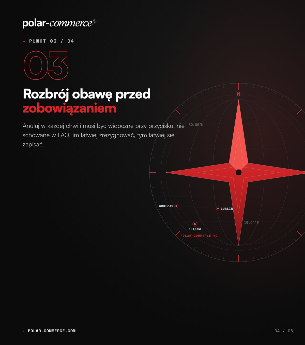 Rozbrój obawę przed zobowiązaniem