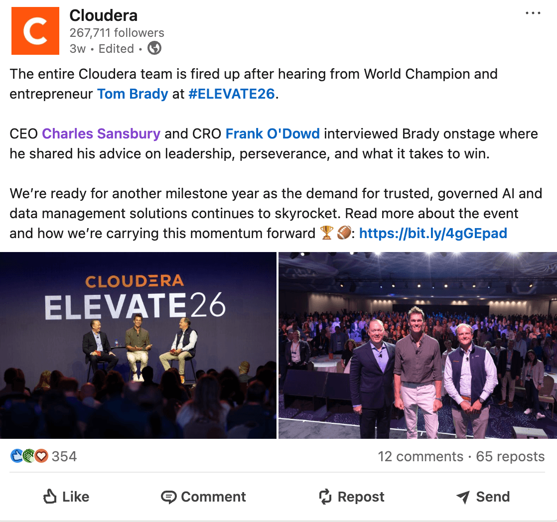Marketing Spotlight: Cloudera Marketing Strategy Social Media Strategy
