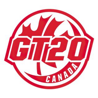 GT20 Canada professional cricket tournament logo.