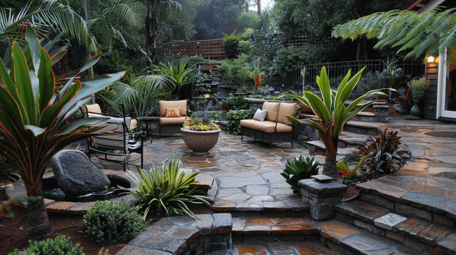 Landscaping and Hardscaping Example