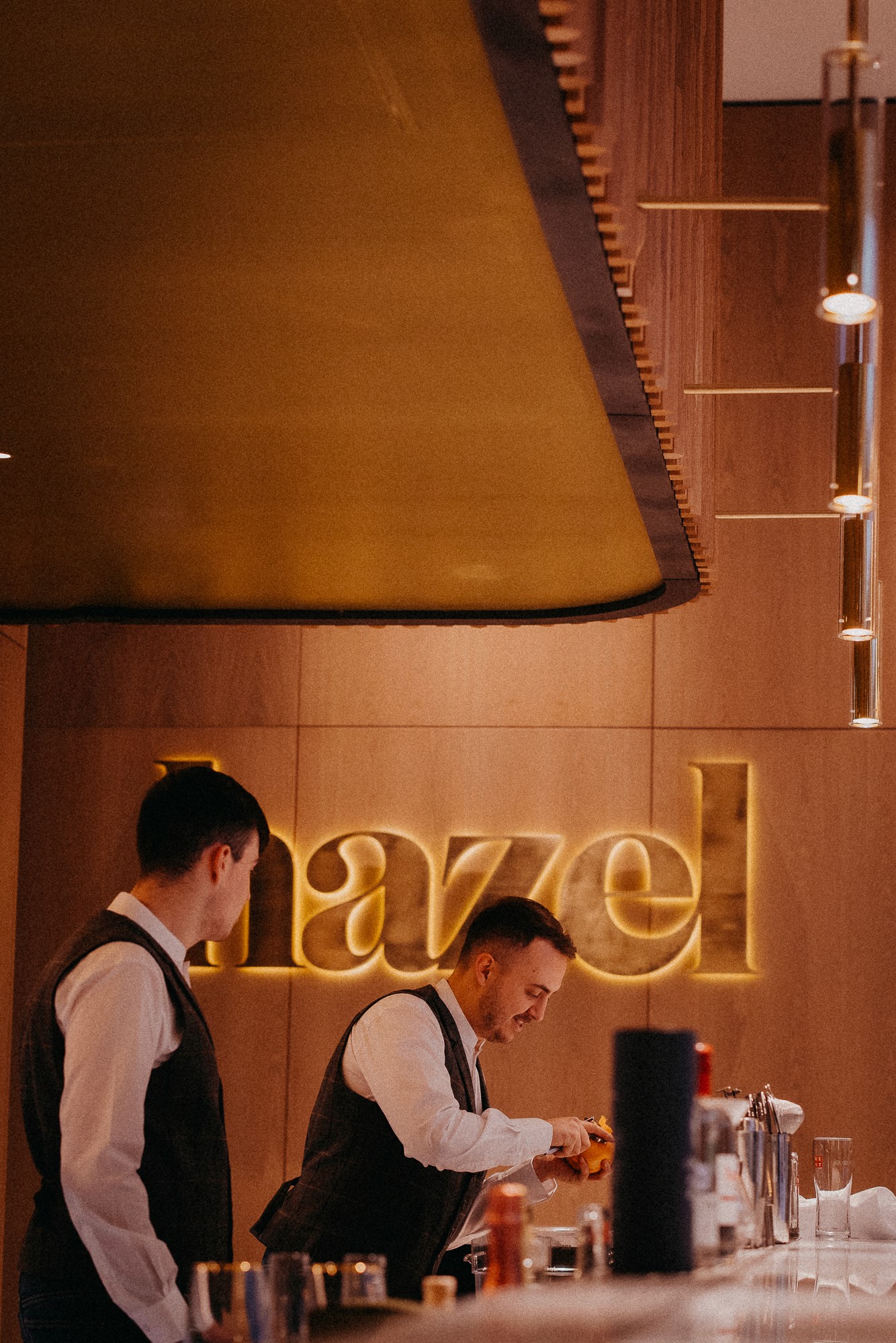 Hazel at Ac by Marriot Glasgow - brand design by S+Co