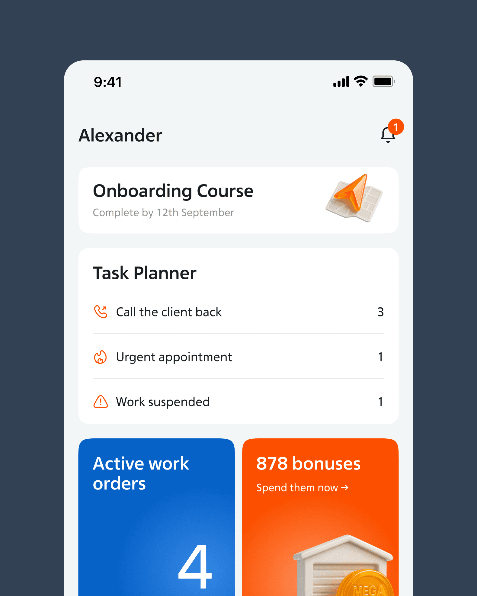 DC User Interface