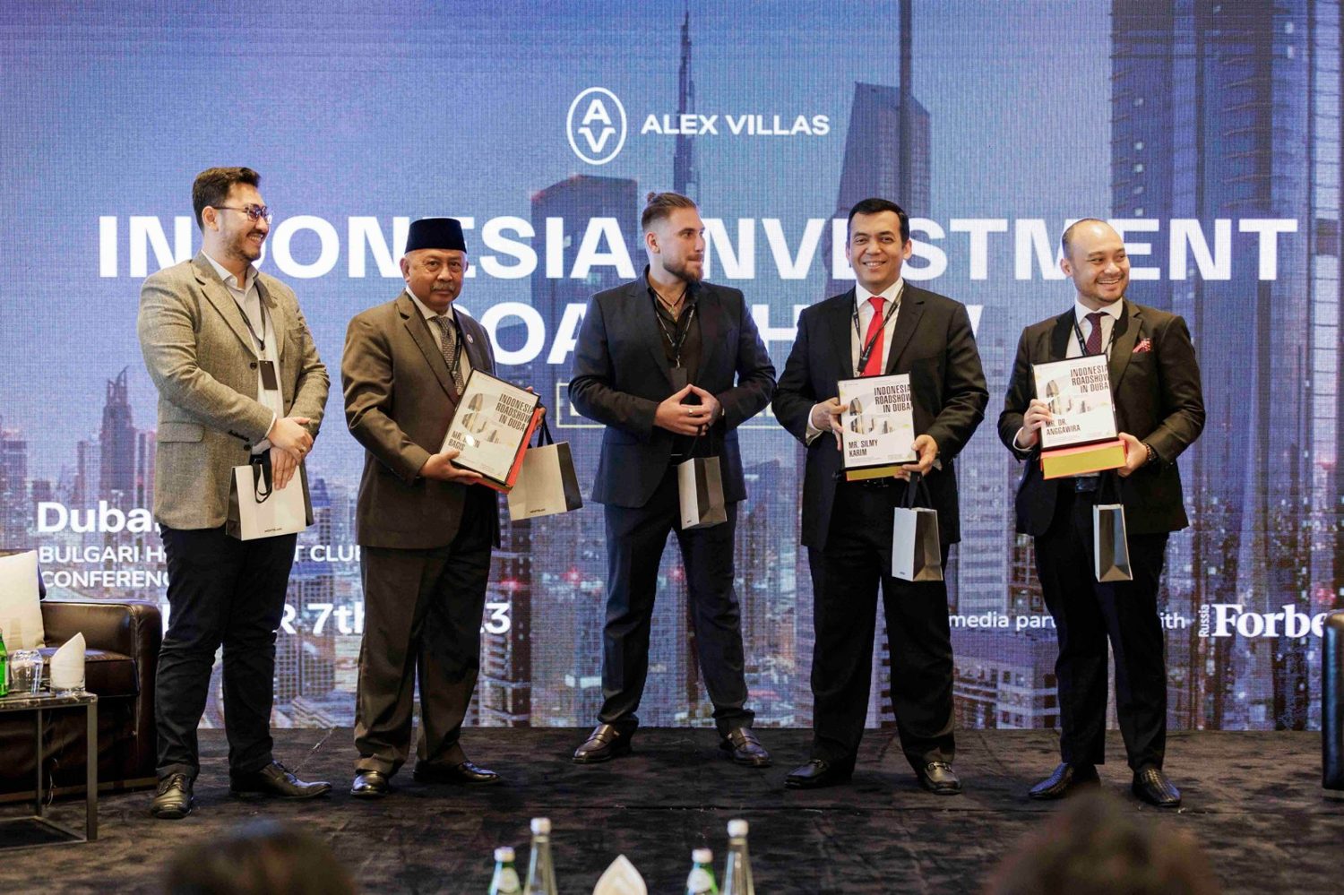 Alex Villas Group at the Indonesia Investment Roadshow in Dubai, December 2023