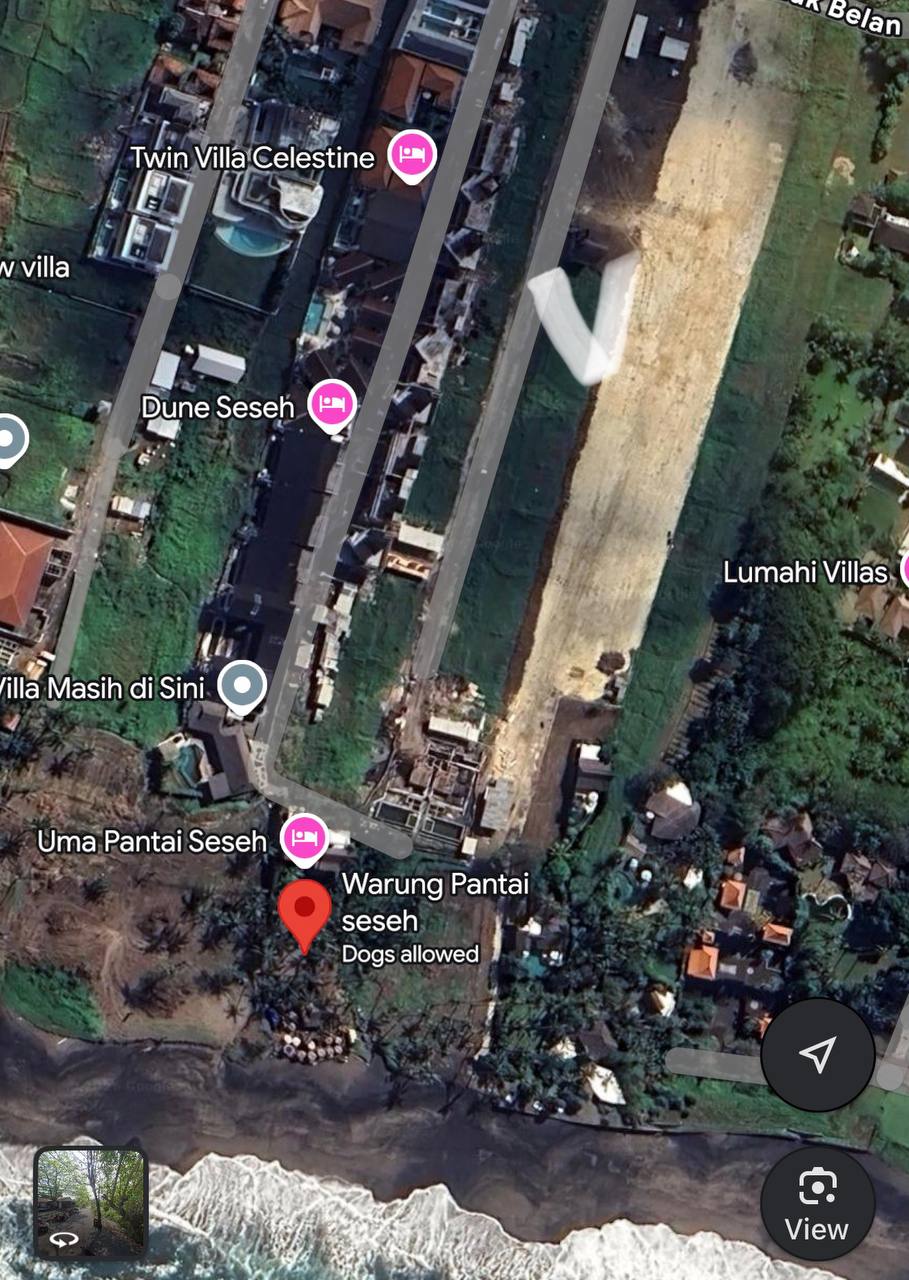 Land plot 500 m² in Seseh, Leasehold 23.9 years