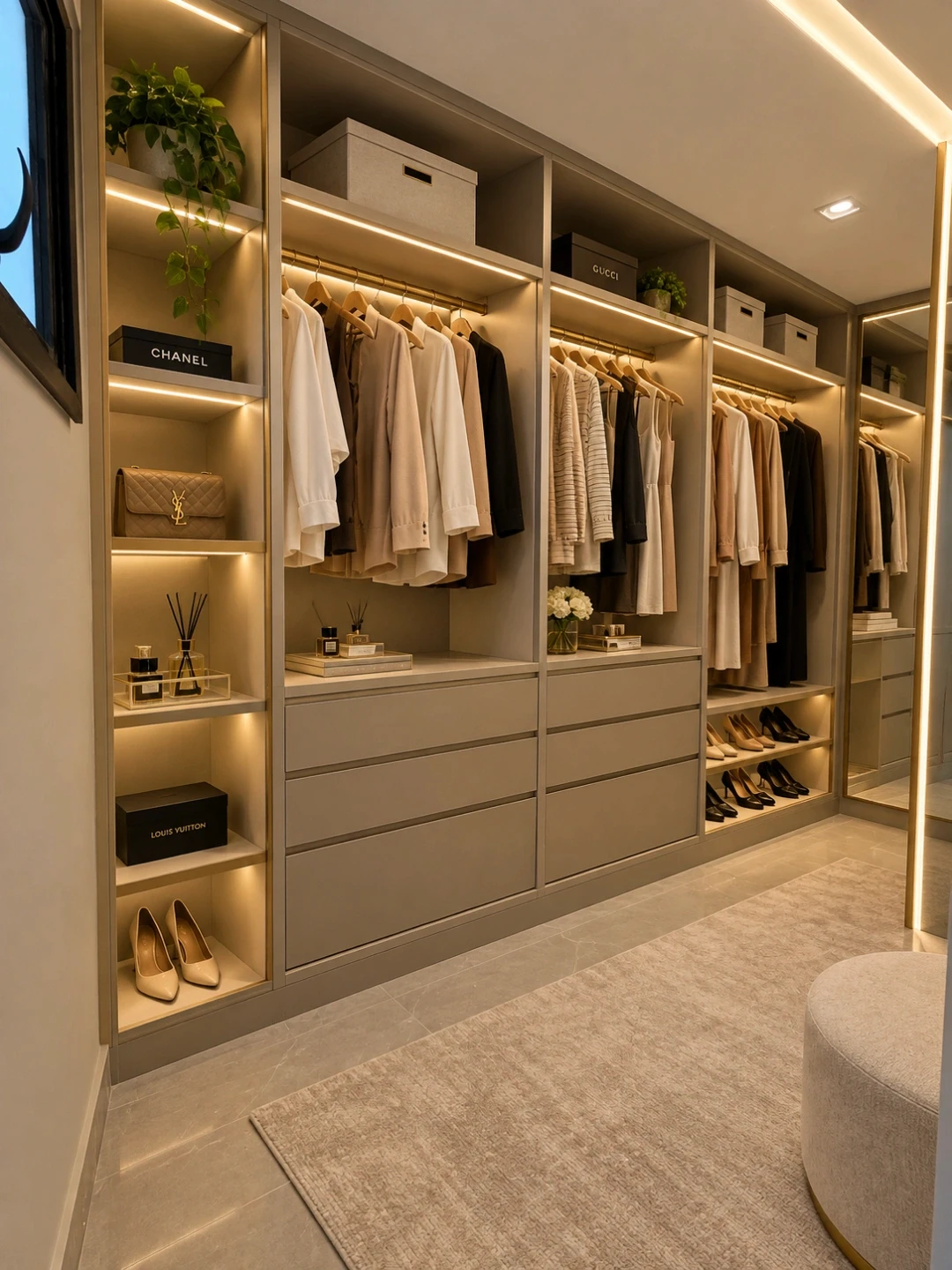 Closet da suíte master.